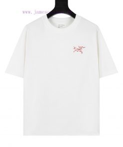 Arc'teryx Ancestral Bird ARC25SS Short Sleeved T-shirt With Printed Logo On The Chest And Back y2f70mhi