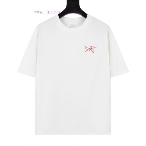 Arc'teryx Ancestral Bird ARC25SS Short Sleeved T-shirt With Printed Logo On The Chest And Back y2f70mhi