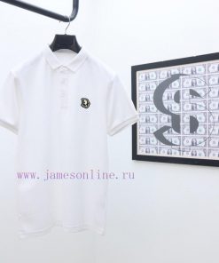 Dior's Latest Polo Short Sleeved Collar Versatile Solid Color And Dual Color Top-quality Origin h2fhyy1r