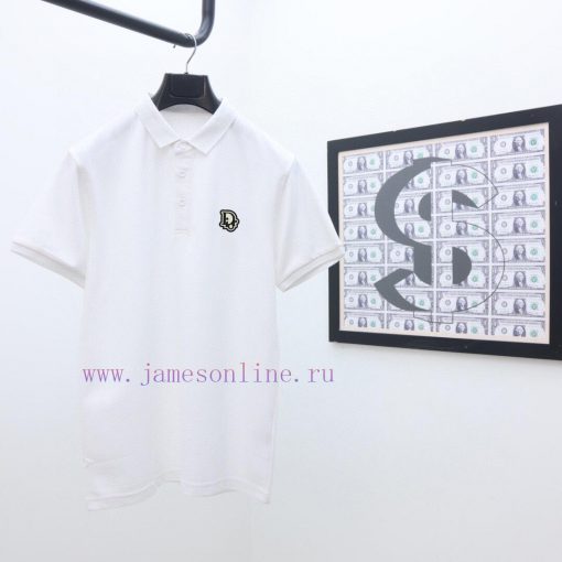 Dior's Latest Polo Short Sleeved Collar Versatile Solid Color And Dual Color Top-quality Origin h2fhyy1r