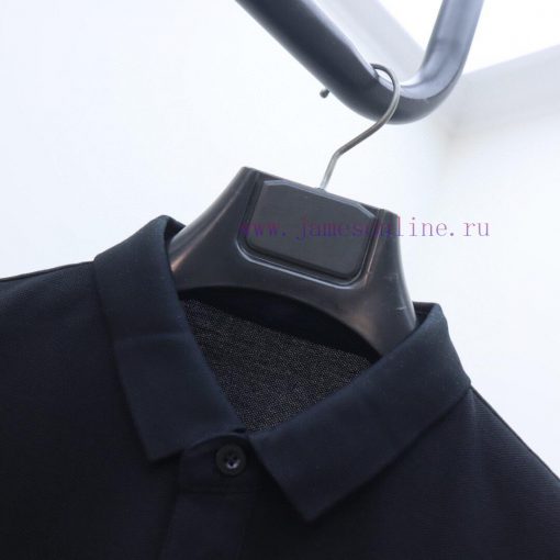 Celine's Latest Polo Short Sleeved Collar Solid Color Versatile Dual Color Top-quality Original k12likvq - Image 8