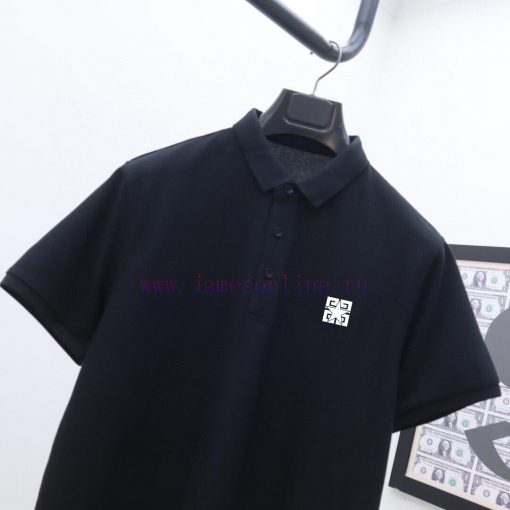 Givenchy's Latest Polo Short Sleeved Collar Solid Color Versatile Dual Color Top-quality Origin a2o7s3u3 - Image 6
