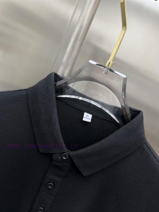Burberry's New T-shirt With A Collar And Short Sleeved Polo Shirt Made Of Custom Fabric With Hi ug24ith6 - Image 8
