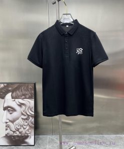Luoyiwei's New T-shirt With A Lapel And Short Sleeved Polo Shirt Features Customized Fabric For t00pw7di