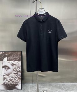 Prada's New T-shirt With A Lapel And Short Sleeved Polo Shirt Custom-made Fabric With High Brea ietudcr2