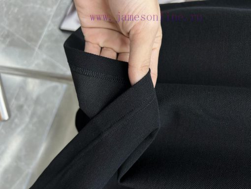 Prada's New T-shirt With A Lapel And Short Sleeved Polo Shirt Custom-made Fabric With High Brea b4129o72 - Image 10