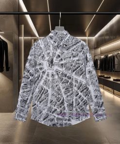 DIOR's Hot Selling Product Is Coming To Paris Map Architectural Elements Digital Printing Long 837w3wz0