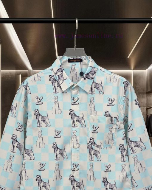 LV Louis Vuitton's Popular Item Is Coming Soon. The Long Sleeved Shirt With The Fox Hunting Mem x46vxr3h - Image 4
