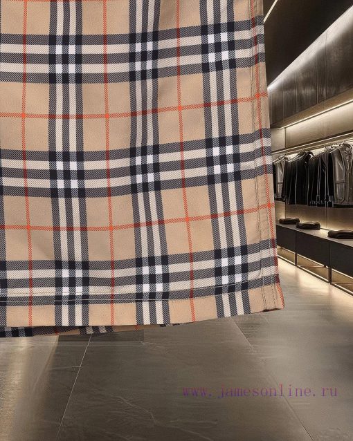 Burberry's Bestseller Is Coming! Classic Khaki Drawstring Plaid Beach Casual Five Point Shorts o7nugiri - Image 11
