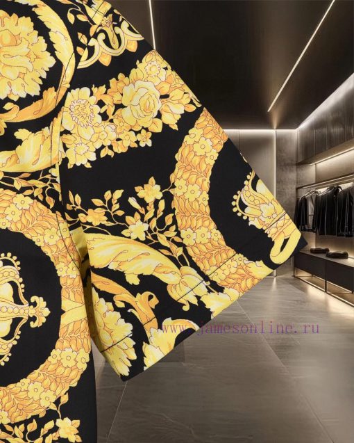 Versace's Hot Selling Item Is Coming! Medusa Palace Style Digital Printed Short Sleeved Shirt 2 8fbfir0a - Image 8