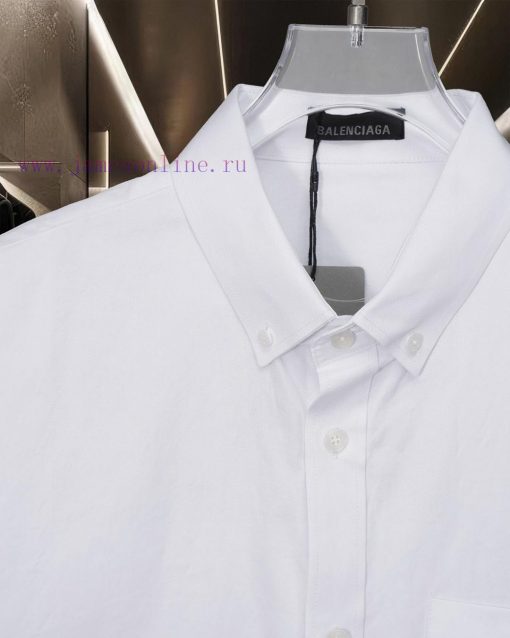 Balenciaga Paris Bestseller Is Coming Classic Back Cola Blurred Logo Long Sleeved Loose Fit Shi dba82fiu - Image 5