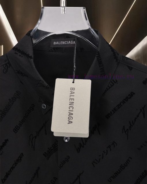 Balenciaga Paris Bestseller Is Coming! Classic Full Print Bullet Screen Plush Logo Letter Long 53c16xch - Image 8