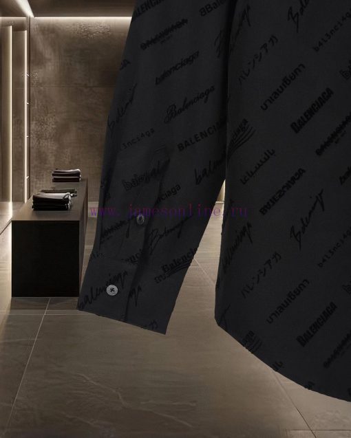 Balenciaga Paris Bestseller Is Coming! Classic Full Print Bullet Screen Plush Logo Letter Long 53c16xch - Image 12