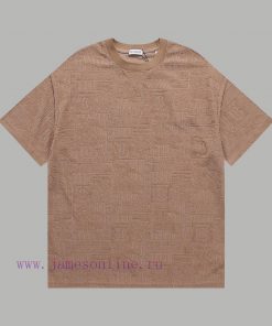 Top Differentiated CurrencyStyle Burberry Full Printed Plush Jacquard Set Short SleeveColor Pic fh037vop