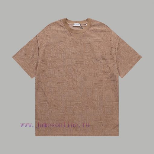 Top Differentiated CurrencyStyle Burberry Full Printed Plush Jacquard Set Short SleeveColor Pic fh037vop