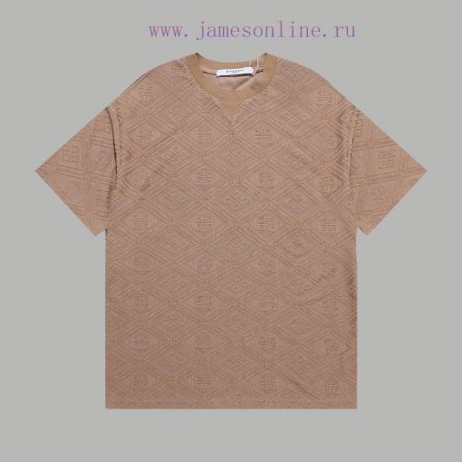 Top Differentiated CurrencyStyle Givenchy GVC Full Printed Plush Jacquard Suit Short SleevedCol 1k7gt1b9
