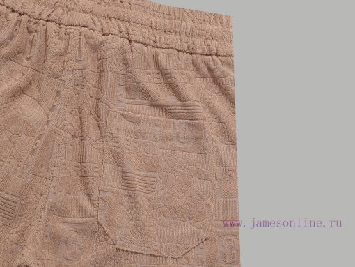 Top Differentiated CurrencyStyle Burberry Full Printed Plush Jacquard Shorts SetColor Picture C 236ua7u6 - Image 6