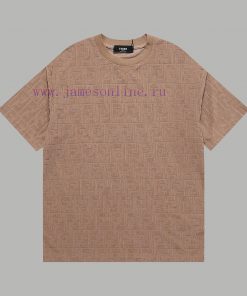 Top Differentiated CurrencyStyle: Fendi FENDI Full Printed Plush Jacquard Suit Short SleevedCol f7au5zqu