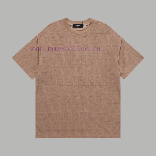 Top Differentiated CurrencyStyle: Fendi FENDI Full Printed Plush Jacquard Suit Short SleevedCol f7au5zqu