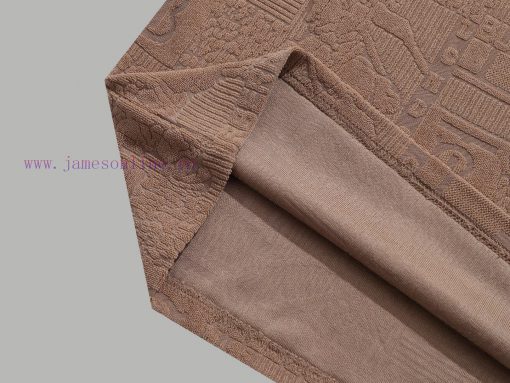Top Differentiated CurrencyStyle Burberry Full Printed Plush Jacquard Set Short SleeveColor Pic fh037vop - Image 8