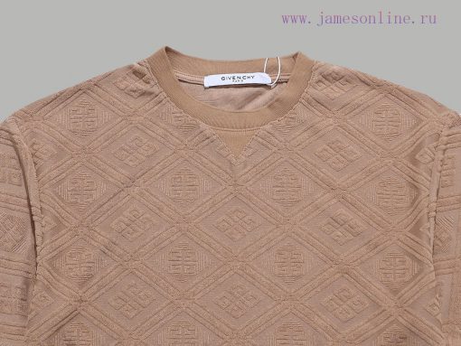 Top Differentiated CurrencyStyle Givenchy GVC Full Printed Plush Jacquard Suit Short SleevedCol 1k7gt1b9 - Image 4
