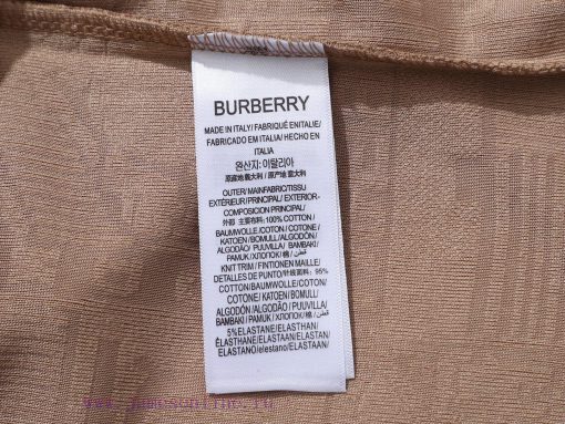 Top Differentiated CurrencyStyle Burberry Full Printed Plush Jacquard Set Short SleeveColor Pic fh037vop - Image 10