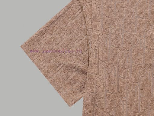Top Differentiated CurrencyStyle Dior DIOR Full Printed Plush Jacquard Suit Short SleevedColor ysjtnclh - Image 5