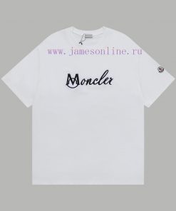 Top Differentiated CurrencyStyle: MONCLER High-density Embroidery Logo Short Sleeved ShirtColor 5mqxmpu8