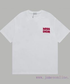 Top Differentiated CurrencyStyle Dior DIOR Padded Plush LOGO Short SleeveColor Picture ColorSiz ngmmdpnm