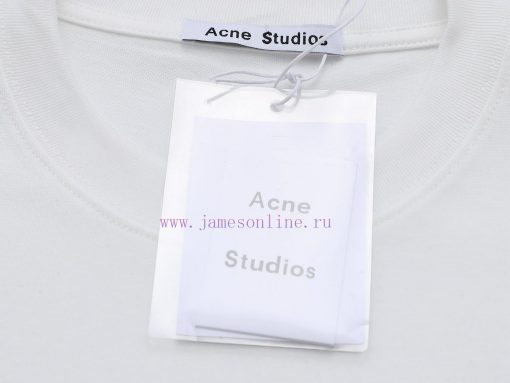 Top Differentiated CurrencyStyle ACNE STUDIOS Plush LOGO Short SleeveColor Picture ColorSize S- 7ov8qteo - Image 6