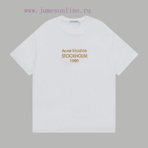 Top Differentiated CurrencyStyle ACNE STUDIOS1996 Limited Edition Plush Short SleeveColor Pictu 6s1j9jfb
