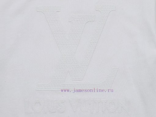 Top Differentiated CurrencyStyle Louis Vuitton LV Embroidery Size Label Short Sleeved ShirtColo u1v1torf - Image 12