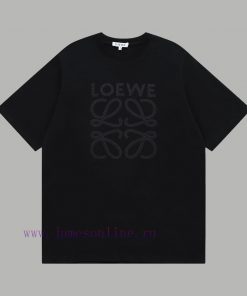 Top Differentiated CurrencyStyle LOEWE Hidden Embroidery Craftsmanship Short SleeveColor Pictur f4qcyglc