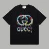 Top Differentiated CurrencyStyle Gucci GUCCI Multi Color Dissolved Ice Cream Short SleeveColor q6cwo0o0