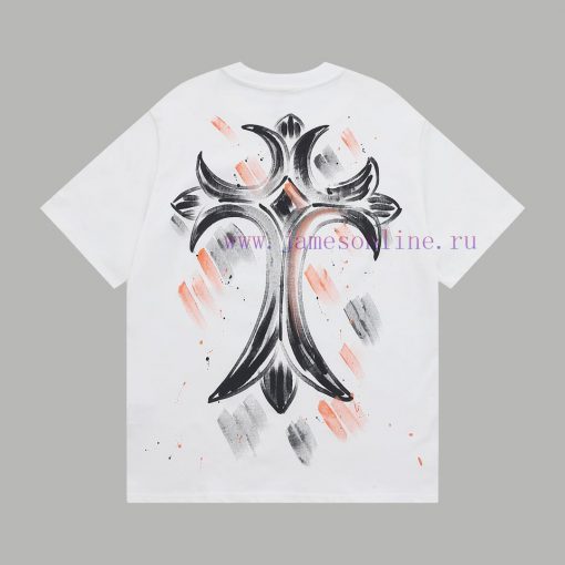 Top Differentiated CurrencyStyle Kroxin CH Graffiti Sword Gradient Short SleeveColor Picture Co wr2gf3zw - Image 3