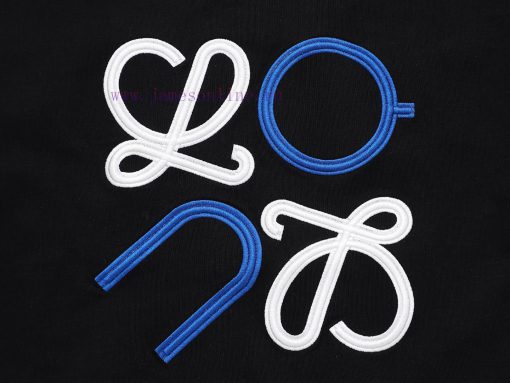 Top Differentiated CurrencyStyle: LOEWE Color Blocked Embroidered Short SleeveColor Picture Col 31l5d0y7 - Image 5