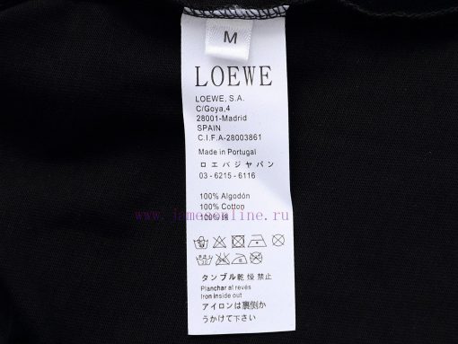 Top Differentiated CurrencyStyle: LOEWE Color Blocked Embroidered Short SleeveColor Picture Col 31l5d0y7 - Image 10