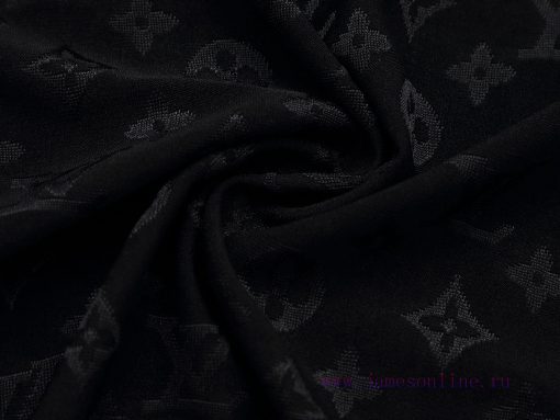 Top Differentiated CurrencyStyle Louis Vuitton LV Full Printed Jacquard Dark Patterned Short Sl mzcvzydi - Image 8