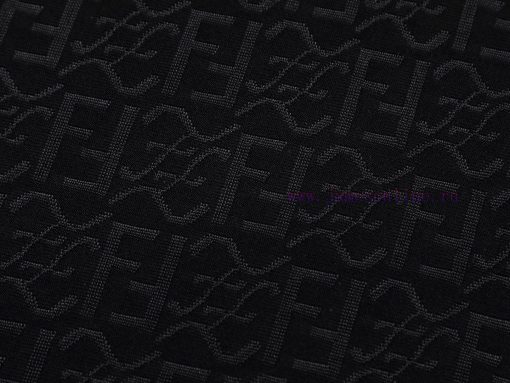 Top Differentiated CurrencyStyle: Fendi FENDI Full Print Jacquard Dark Pattern Short SleeveColo eh9ajghy - Image 6