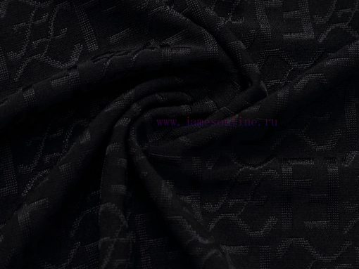 Top Differentiated CurrencyStyle: Fendi FENDI Full Print Jacquard Dark Pattern Short SleeveColo eh9ajghy - Image 9