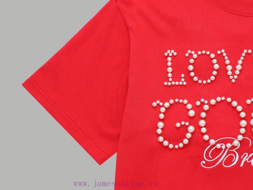 Top Differentiated CurrencyStyle GOODBRAND Classic Craftsmanship Pearl Short SleeveColor Pictur lvz9onum - Image 5
