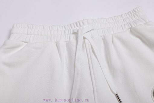 2025 Ami Spring/Summer ShortsStyle A13 AMI Classic Dazhangzai Embroidered Spring/Summer Shorts￥ s0bfjcde - Image 4