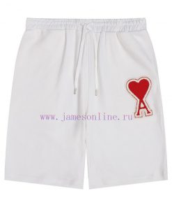 2025 Ami Spring/Summer ShortsStyle A13 AMI Classic Dazhangzai Embroidered Spring/Summer Shorts￥ eqwyesyu