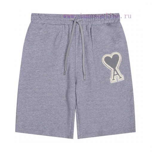 2025 Ami Spring/Summer ShortsStyle A13 AMI Classic Dazhangzai Embroidered Spring/Summer Shorts￥ yq5pe30l - Image 2
