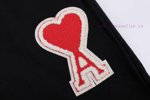2025 Ami Spring/Summer ShortsStyle A13 AMI Classic Dazhangzai Embroidered Spring/Summer Shorts￥ 0ts3ic05 - Image 5