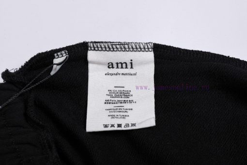 2025 Ami Spring/Summer ShortsStyle A13 AMI Classic Dazhangzai Embroidered Spring/Summer Shorts￥ 0ts3ic05 - Image 9
