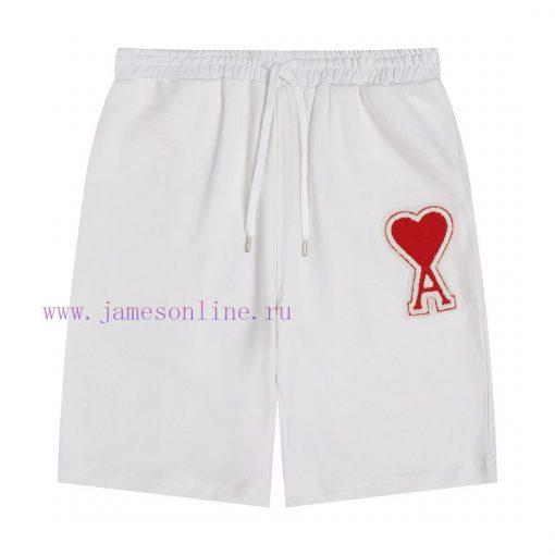 2025 Ami Spring/Summer ShortsStyle A13 AMI Classic Dazhangzai Embroidered Spring/Summer Shorts￥ 019rl700 - Image 5