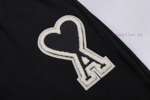 2025 Ami Spring/Summer ShortsStyle A13 AMI Classic Dazhangzai Embroidered Spring/Summer Shorts￥ 8ibmhr87 - Image 6