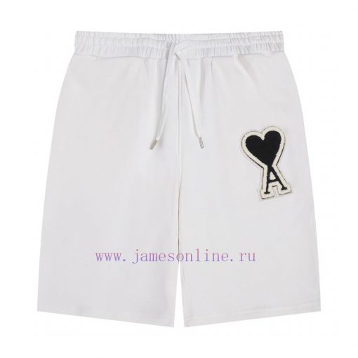 2025 Ami Spring/Summer ShortsStyle A13 AMI Classic Dazhangzai Embroidered Spring/Summer Shorts￥ 019rl700 - Image 7