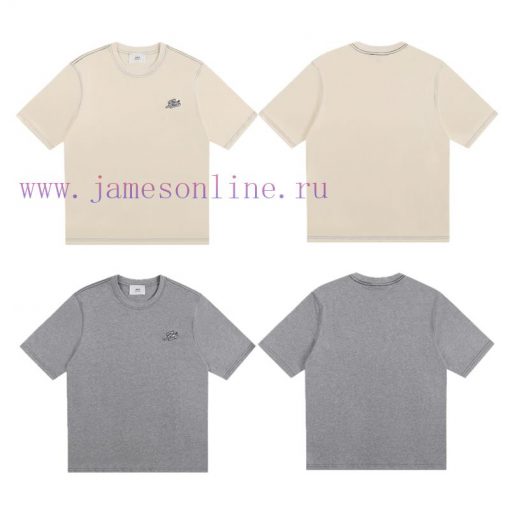 AMiu Miu 2025 Spring/Summer New T-shirt Short SleeveItem Number 121High Weight Fabric Synchroni 85zugdxo - Image 2